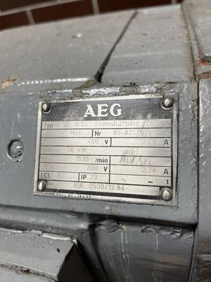 NEW AEG GF 16.04 VDE 0530/12.84