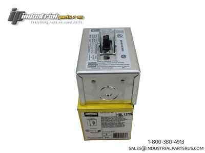 Hubbell HBL1379D 3 Pole Disconnect Switch w/ 1 Enclosure 30 amp 600V