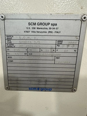 USED 2004 SCMI sandya 3