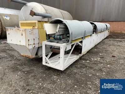 USED Innovative Processing Solutions 83' Innovative Processing Solutions Belt Conveyor, 5 HP