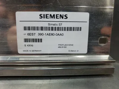 Siemens SIMATIC S7 6ES7 390-1AE80-0AA0 Mounting Rail. 3C