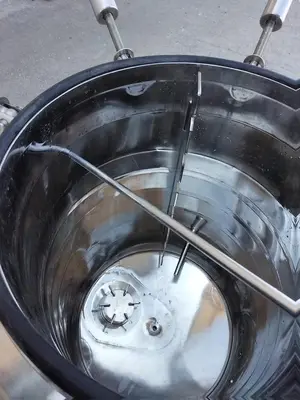 Tank, 39 Gallon (150 Liter), 316 Stainless Steel, Jacketed, Agitated, 45 PSI, Full Vac, #5991490