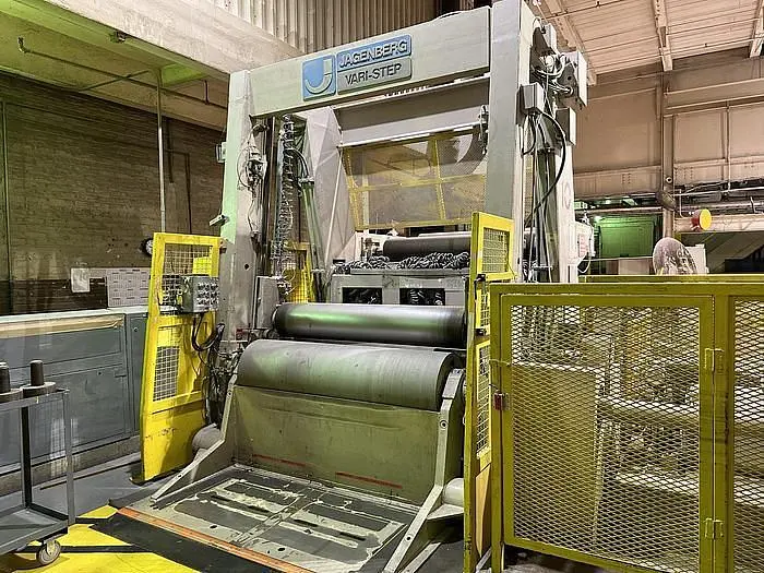 Used 69'" JAGENBERG VARI-STEP REWINDER _UNKNOWN_ Slitters & Slitting Lines | Paper Converting Equipment #395833