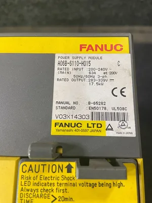 USED FANUC A06B-6110-H015