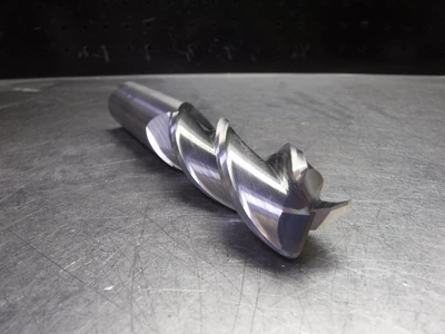 Kennametal 1" HP Carbide Endmill 3 FL for Aluminum AADE1000J3GRE K600 (LOC474)