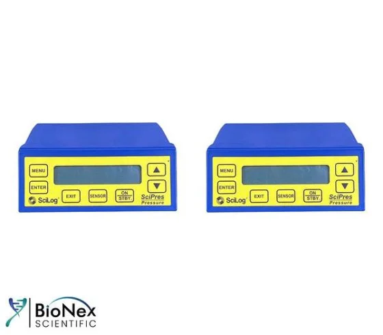 Used IDEX HEALTH & SCIENCE (SCILOG) SCIPRES PRESSURE MONITOR Lab Manometers New Jersey US | Bionex Scientific LLC #800519