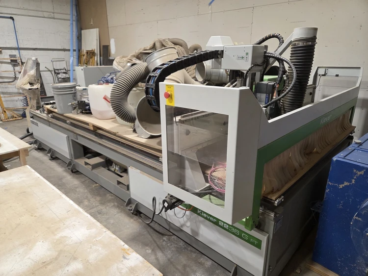 Used 2018 BIESSE KLEVER 2236 G FT CNC ROUTER CNC Routers North Carolina US | CAROLINA MACHINERY SALES #1354146