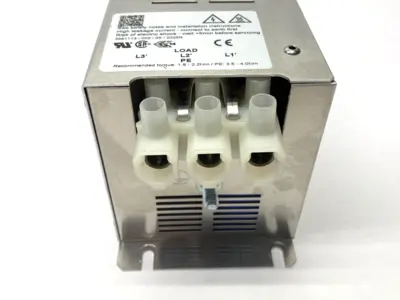 USED SCHAFFNER POWER LINE FILTER 3-PHASE 520/300V 130A