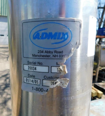 USED ADMIX ROTO SOLVER 160 RS 88-SS