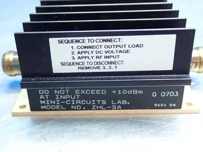 NEW TEST PRODUCTS ZHL3A
