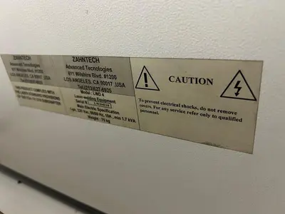 3932-300 ZahnTech Professional Universal Jewelry Laser Welding System Benchtop LWD4 Recently Reworked