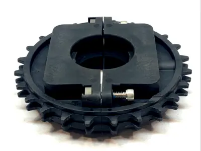 USED REXNORD FLAT TOP CONVEYOR CHAIN SPROCKET - 24 TEETH, 2" BORE DIA