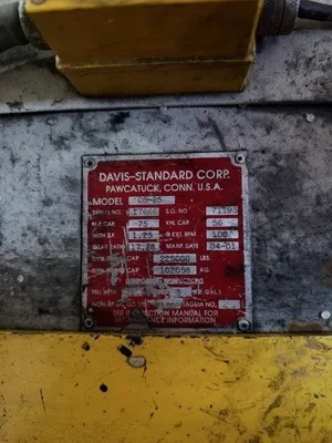 DAVIS STANDARD 2.5" 30:1 air cooled extruder Extruders, Low Boy 1.6" - 2.5""" | Mark One Machinery (7)