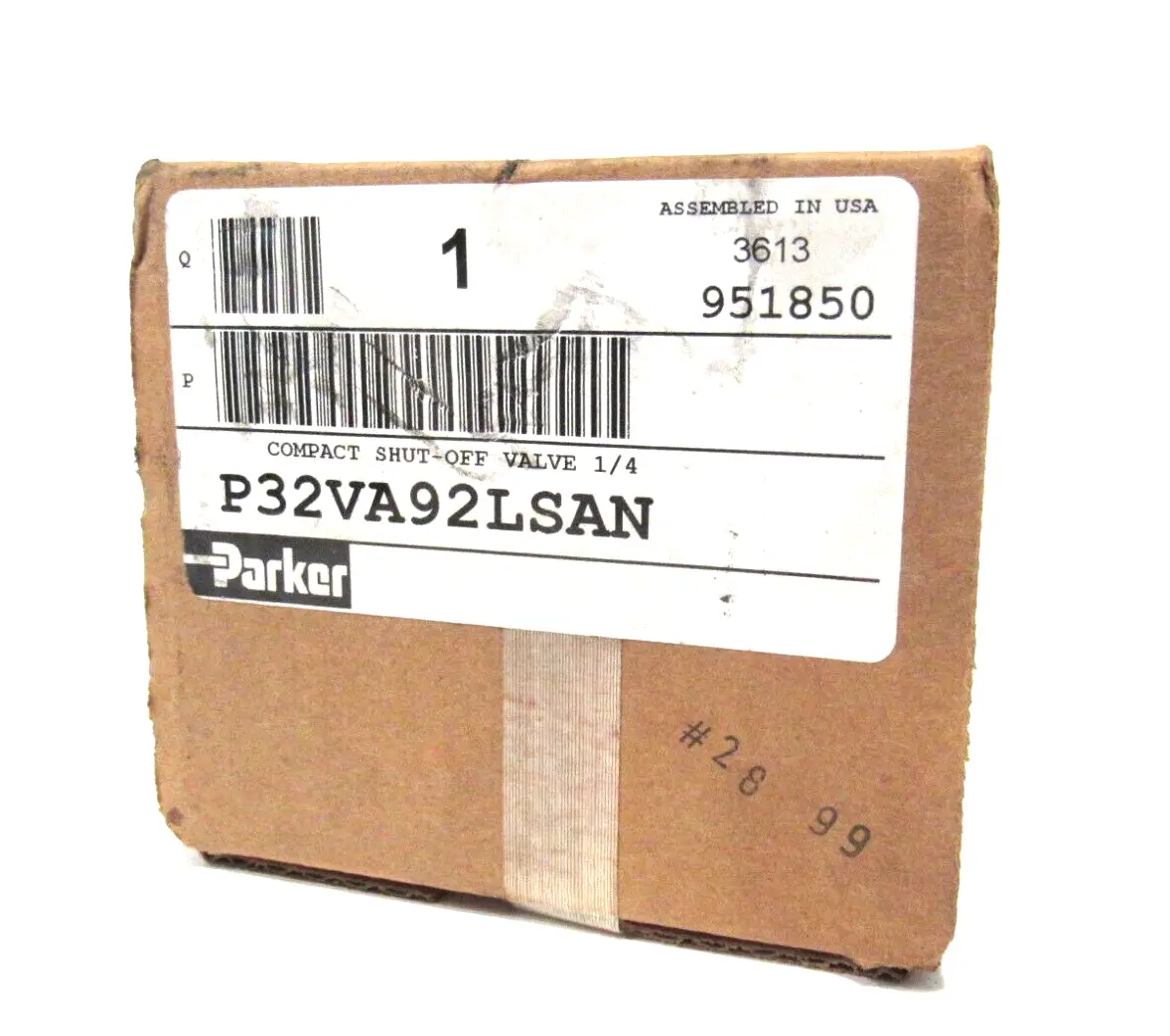 NEW PARKER P32VA92LSAN SHUT OFF VALVE