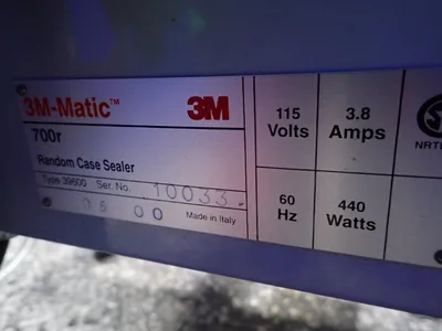 Used 3M 700R Sealers Ohio US | HGR 24 #1147772