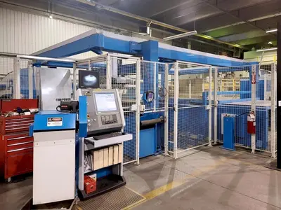 Used 2010 FINN-POWER LP6 PUNCH LASER COMBO Laser Combo Punches | Machine Factory Outlet #1267093