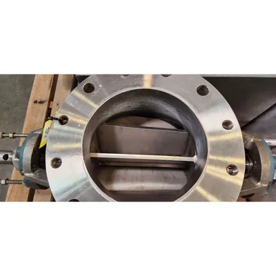 Used 10" Stainless Steel Flo-Tronics Rotary Airlock Feeder Valve