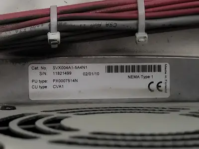 5 hp, 600 Volts, 3-Phase VFD SVX004A1-5A4N1 Bucket for Freedom 2100 MCC Frame