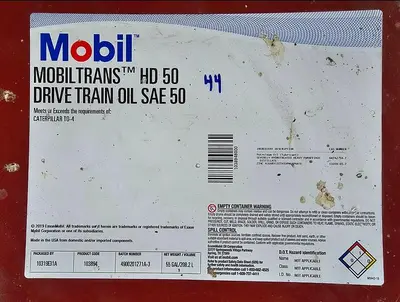 USED MOBIL SAE 50