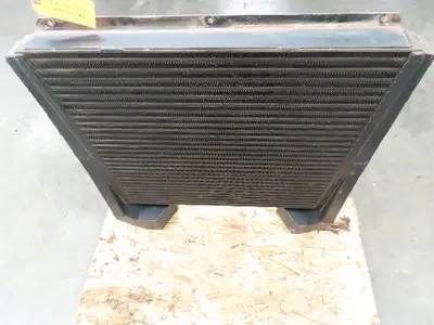 7608-6332 Radiator 28.5x27.5x2" Off of 8.3L Cummins Diesel 3.75" OD Aluminum