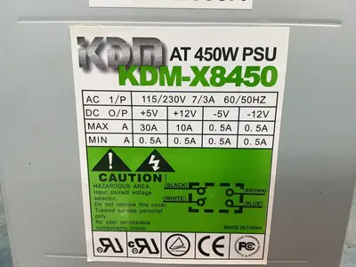 Used KDM KDMX8450 AC/DC Power Supplies Ohio US | HGR 24 #1358728