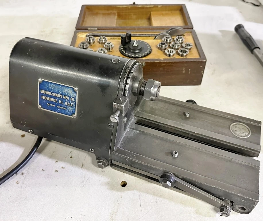 BROWN & SHARPE ANGLE INDEXING BORING SPINDLE