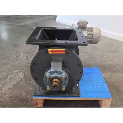 New 10" x 10" MiTeck Systems Carbon Steel Heavy Duty Rotary Airlock Valve