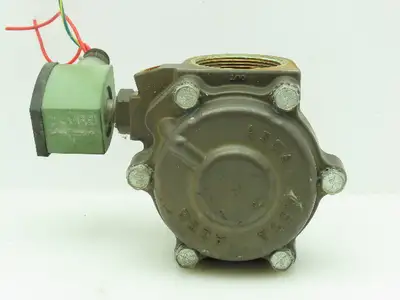 Asco 8210G103 Red Hat 2" 2-Way Solenoid Valve 120 VAC Coil Brass
