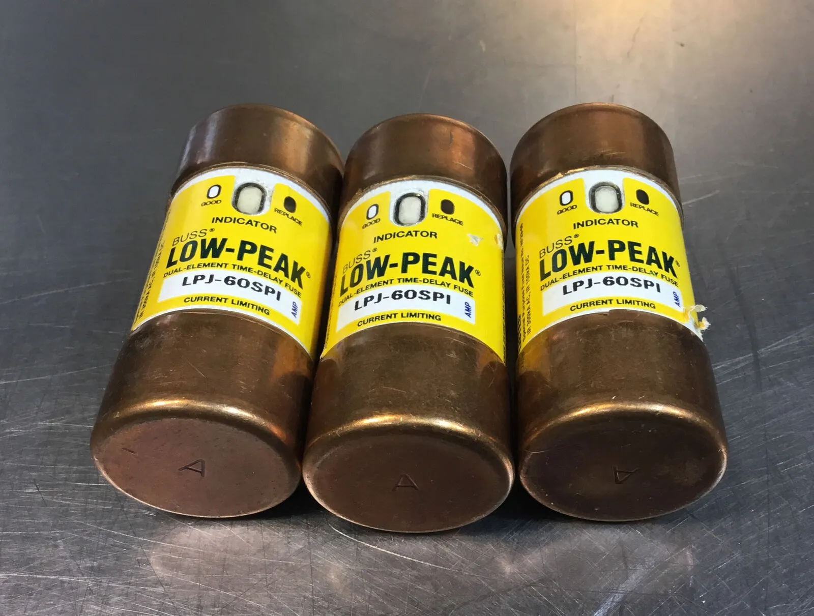 Cooper / Bussmann LPJ-60SPI Low Peak Indicator Fuse Time Delay 60 A 4E-1