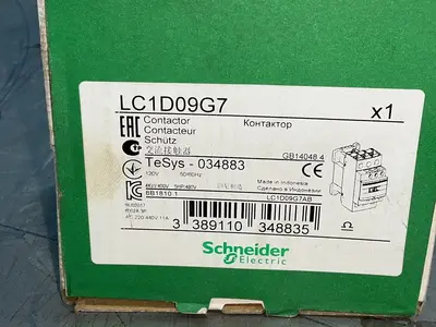 Used SCHNEIDER ELECTRIC LC1D09G7 PLC Contactors Ohio US | HGR 24 #1518471