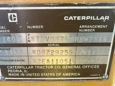 1985 Caterpillar 140G