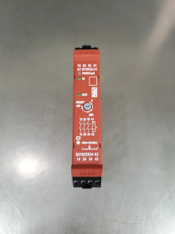 Used Allen-Bradley 440R-S13R2 Ser A 200 GSR CI Safety Relay Relays & Switches | Palmetto Automation #1149754