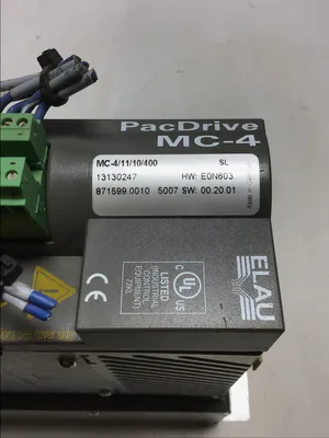 Elau MC-4/11/10/400 PacDrive MC 4 Servo Drive HW:E0N603 SW:00.20.01