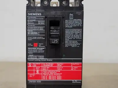USED SIEMENS CED63B125