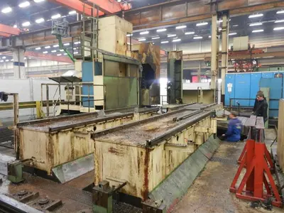USED CNC SCHARMANN TURNTABLE 3500 X 1650 MM
