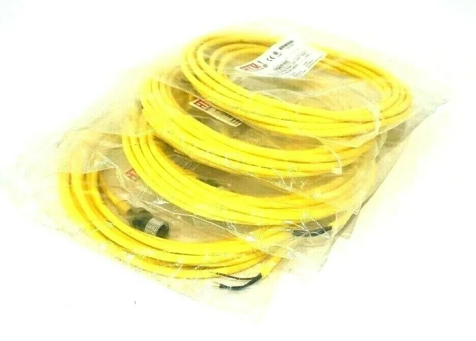 4 NEW HTM SENSORS R-FS4/3TP-Y075 CABLES RFS43TPY075
