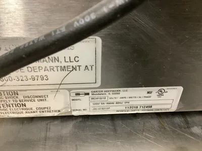 152-0362 Carter Hoffman MCHFS212 Small Food Warmer