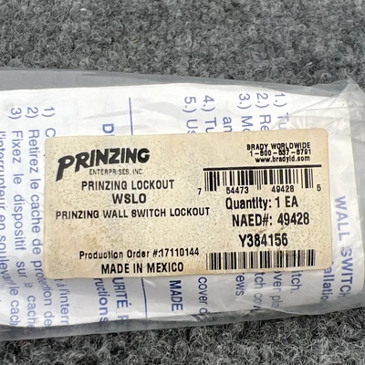 New | in-Stock Brady 49428 Safety Products (Other) California US | Davliegogo LLC #1708017