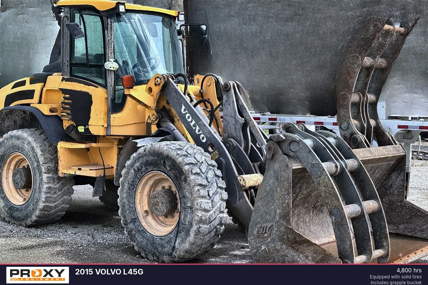 Used 2015 VOLVO L45G Wheel Loaders Louisiana US | Proxy Equipment #1377577