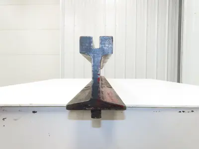 Press Brake Die Extension 5-1/2" Rise 1/2" Tang 2-1/2"W x 58"L