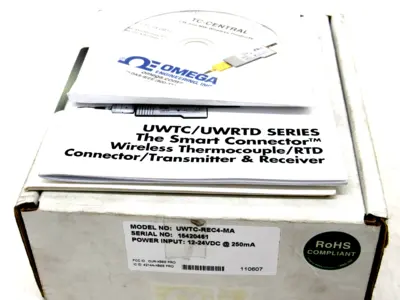 NEW OMEGA ENGINEERING UWTC-REC4-MA WIRELESS THERMOCOUPLE UWTCREC4MA