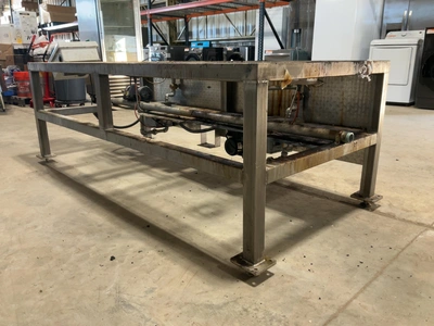 Used PSYCHO BREW COMMERCIAL BREWING SYSTEM STAND WITH 2 BURNERS Brewing Equipment Michigan US | Miedema Asset Management Group #1580110