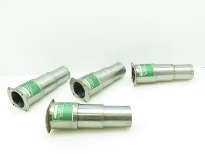 Telatube T601203 Steel Telescoping Tube Screw Protective Cover 2"x 8" LOT OF 4