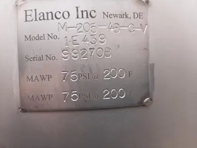 USED ELANCO M-205-C-V