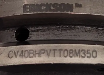 ERICKSON CV40BHPVTT08M350 Tooling & Accessories, Tooling | Machinery Central (2)
