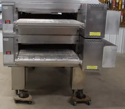 142-0050 Middleby Marshall PS570G Natural Gas Double Stack Deck 32 Inch Conveyor