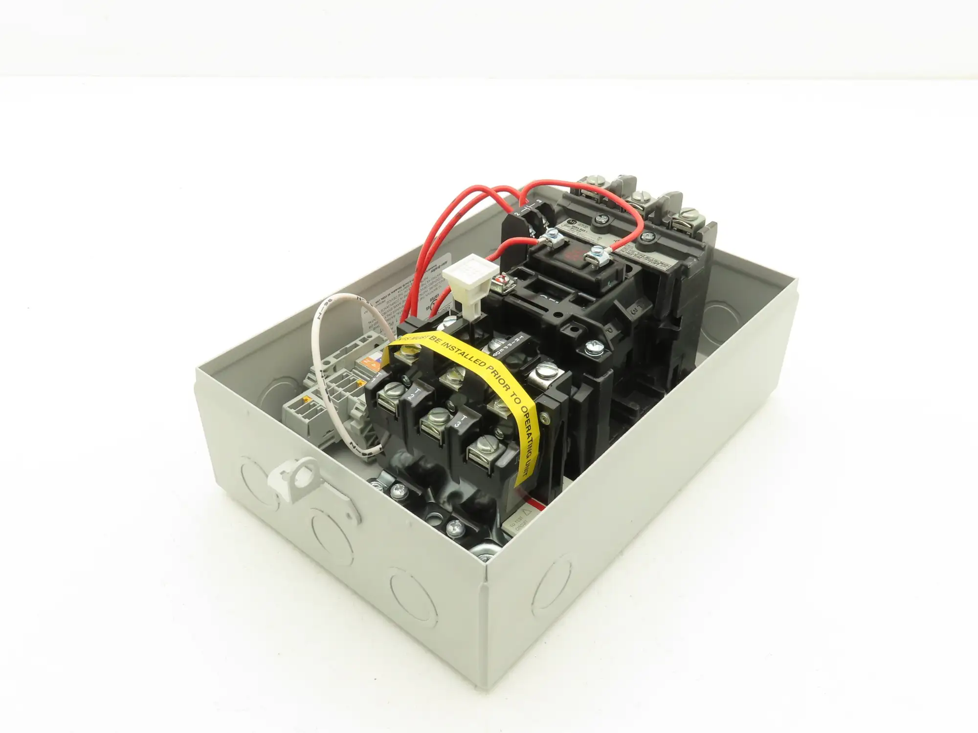 Allen Bradley 598-BA1076 Size 1 Starter Contactor 120V Coil 500F-BOD930  -No Lid