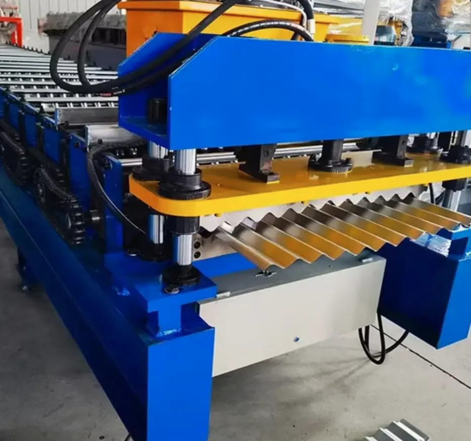 Corrugated Roof Roll Forming Machine – Albania