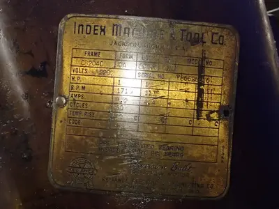 USED INDEX MACHINE & TOOL CO 55