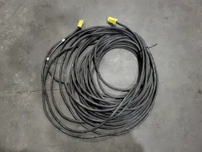 125 v 15a Power Extension Cord 120ft ea. Lot of 2